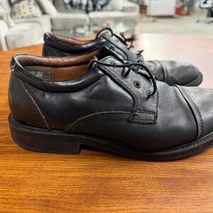 Classic Black Leather Men's Shoes